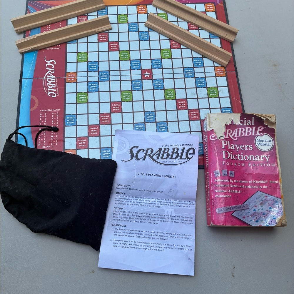 Board Game Set with Dictionary - Classic Edition